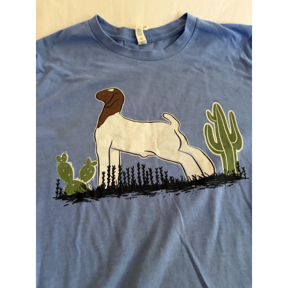 Goat Shirt Blue NEW Size XL